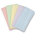 GB Women's 100% Cotton Handkerchiefs with Stripe Candy Color 5 Pieces Set