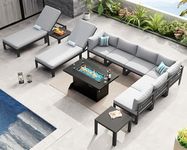 NICESOUL 8 People Large Modern Alum