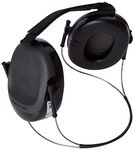 3M PELTOR Welding Earmuffs, 24 dB, Black, Neckband, H505B-596-SV