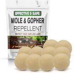 KQPNMJ Mole Repellent, Ultrasonic O