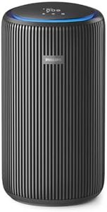 Philips Air Purifier 3200 Series, HEPA NanoProtect + Active Carbon Filter, CADR 520m³/h for 135m² Allergy sufferers, Ultra-quiet, Intelligent and Energy efficient, Black (AC3221/13)