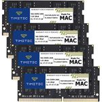 Timetec Hynix IC 64GB KIT (4x16GB) Compatible for Apple 2017 iMac 27-inch w/Retina 5K Display DDR4 2400MHz PC4-19200 2Rx8 CL17 1.2V SODIMM Memory Upgrade (64GB KIT (4x16GB))