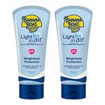 Banana Boat Light As Air Reef Friendly Broad Spectrum Sun Protection Lotion SPF 50 6oz Twin Pack