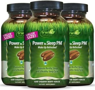 Irwin Naturals Power to Sleep PM Sleep Aid with Melatonin| 120 Count 3-Pack