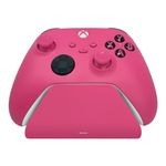 Razer Universal Quick Charging Stand for Xbox Series X|S: Magnetic Secure Charging - Perfectly Matches Xbox Wireless Controllers - USB Powered - Deep Pink (Controller Sold Separately)