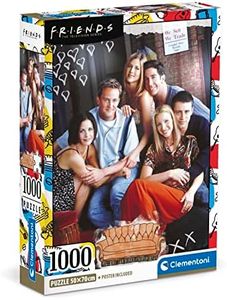 Clementoni- Friends Friends-1000 Pièces-Puzzle, Divertissement pour Adultes-Fabriqué en Italie, 39711