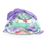 Bright Starts, Disney Baby, The Little Mermaid Twinkle Trove Light-Up Musical Baby Activity Gym, 25+ Min of Melodies, 6 Toys, Ages Newborn +, Purple