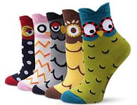 DiaryLook Womens Socks Funny Cute Animal Socks Cat Dog Socks Cotton Casual Ladies Socks Gifts for women