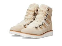 Cole Haan Womens ZG Luxe WR Hiker Combat & Lace-up Boots Beige 5 Medium (B,M)