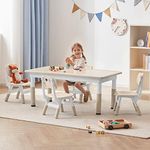 DOREROOM Toddler Table and Chairs S