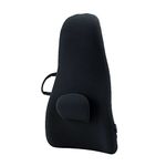 ObusForme Highback Backrest Support - Extra Tall Padded Seat Cushion and Lumbar Support Pillow, Portable Posture Support with Soft and Durable Foam