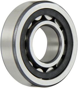 FAG NJ306E-TVP2-C3 Cylindrical Roller Bearing, Single Row, Straight Bore, Removable Inner Ring, Flanged, High Capacity, Polyamide/Nylon Cage, C3 Clearance, Metric, 30mm ID, 72mm OD, 19mm Width