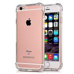 iPhone 6S Plus Case iPhone 6 Plus Case, CaseHQ Transparent Clear Enhanced Grip Protective Defender cover Soft TPU Shell Shock-Absorption Bumper Anti-Scratch Clear Back Air Cushioned 4 Corners