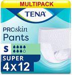 Tena Pants Super Small - 4 Packs of 12