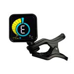 KLIQ Music Gear Kliq Ubertuner-Max - Rechargable Professional Clip-On Tuner For All Instruments -With Ocatve Indicator (Multi-Key Modes) - With Guitar, Ukulele, Violin, Bass & Chromatic Tuning Modes U