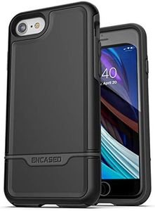 Encased Protective Rebel Case for iPhone SE 2022 (3rd Gen) - Black