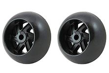 Set of 2 Deck Wheels Replace 188606 532188606 Craftsman Poulan Husqvarna