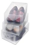 Whitmor Clear Vue, Men's Shoe Box (3-Set)