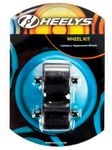 Heelys FATS Replacement Wheels Set With ABEC 5 Bearings (Black L)