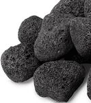 GASPRO 10 lb Large Black Lava Rocks