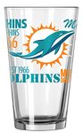 Miami Dolphins Official NFL 16 fl. oz. Spirit Pint Glass ...