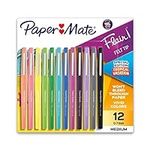 Paper Mate Flair Felt Tip Pens, Med