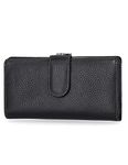 Mundi Suburban Rio Womens Checkbook Wallet With RFID Blocking Technology Black Size: One size