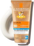 La Roche-Posay Kids Sunscreen, Anthelios Dermo-Kids SPF50+ Face & Body Sunscreen Lotion, Broad Spectrum UVA UVB Protection for Children's Sensitive Skin, now in an Eco-Tube Fragrance-Free, 200mL