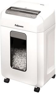Fellowes 12-Sheet Mini Cut Office Shredder – Auto Reverse, SafeSense, 23L Bin