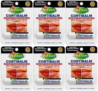 Dr. Dans Cortibalm Lip Balm, 6 Count