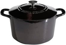 Martha Stewart Gatwick 7 Qt ECI Dutch Oven - Gun Metal Gray