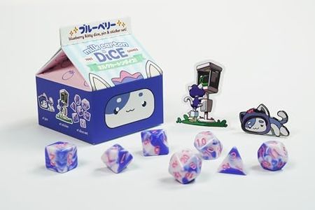 1985 Games Blueberry Cat Milk Carton Dice – Meet The Adorable Residents of Fruit Meadows with This Charming Collectible Set