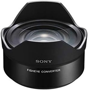 Sony VCLECF2 10-13mm f/2.8-22 Fisheye Lens Fixed Prime Fisheye Converter for Sony Mirrorless Cameras , Black