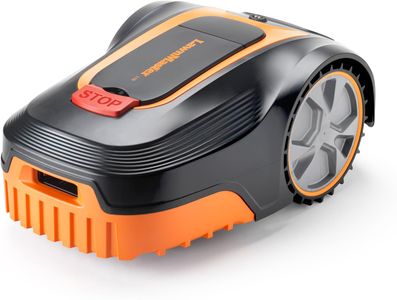 LawnMaster L10 Robotic Lawnmower – Auto Mower with Dock, 400m², 18cm Cut