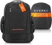 Everki ContemPRO 117 Large Gaming Laptop Backpack with Rain Cover - Spacious Business Backpack for 17-18.4 Inch Laptops, Large Compartments, Travel Laptop Backpack, Capacity of 42-L (EKP117B), Black