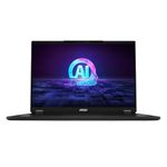 MSI Stealth AI Studio 18" 16:10 UHD+ Gaming Laptop - (Intel Core Ultra 9 185H, NVIDIA GeForce RTX 4070, 32GB RAM, 2TB SSD, Windows 11 Pro), Midnight Black