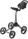 Bag Boy Quad XL Golf Push Cart, Lime/Battleship Gray