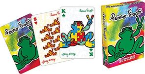 Aquarius 52410 Peace Frogs Playing Cards