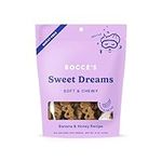 Bocce’s Bakery Dailies Sweet Dreams Dog Treats for Bedtime Support, Wheat-Free Dog Treats, Made with Real Ingredients, Baked in The USA, All-Natural Soft & Chewy, Banana & Honey, 6 oz