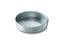 USA Pan Bakeware Nonstick Round Cake Pan, 10-Inch, Aluminized Steel.