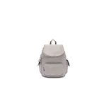 Kipling Women's City Pack Small Backpack, Lightweight Versatile Daypack, Nylon School Bag, Grey Gris, Small, Women’s City Pack Small Backpack, Lightweight Versatile Daypack, Nylon School Bag