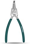 GINWORD 9 inch Bent External Jaw large Snap Ring Plier, Circlip Pliers, Tips C-Clip Pliers for Ring Remover Retaining