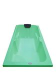 MADONNA Ceaser Acrylic 6 feet Bathtub With Headrest for adults - Green