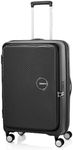 American Tourister Curio Front Opening Suitcase,Black,55cm