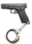 Glock Pistol Key Chain Black Polyme
