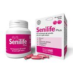 Senilife® Plus - Brain Wellness for Elderly Dogs and Cats - Improves Cognitive Function and Memory for Successful Brain Aging - 60 Single Dose Skittle Capsules