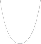 VAMA FASHIONS Elegant Stainless Steel Polished Finish Western Charm Stylish Durable Neck Box Necklace Chains for Girls & Women (2mm Thin Box Chain for girls)