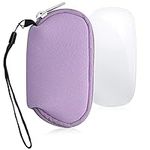 kwmobile Neoprene Case Compatible with Apple Magic Mouse 1/2 - Case for Mouse Soft Pouch Carry Bag - Lavender