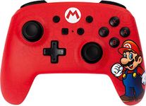 PowerA Enhanced Wired Controller for Nintendo Switch - Mario, Nintendo Switch Lite, Gamepad, game controller, officially licensed