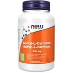 NOW - Acetyl L-Carnitine 500mg 100 vcaps